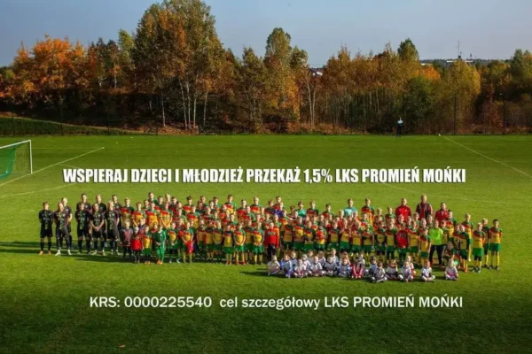 LKS Promień Mońki zaprasza na mecz z Czarnymi Czarna Białostocka