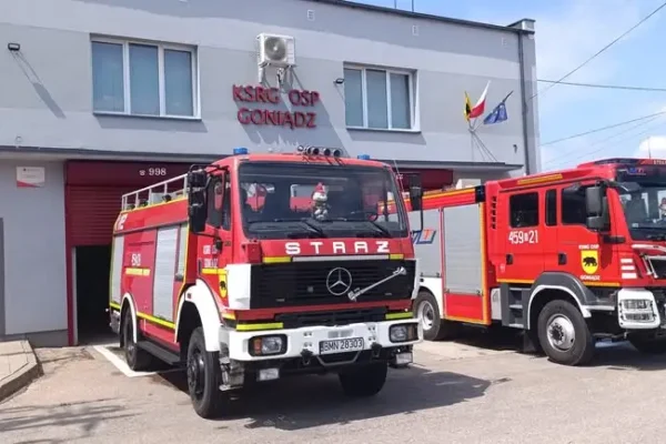 Kolizja na DK65 w Osowcu-Twierdzy – interweniowały służby