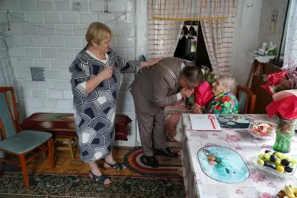 Pani Marianna Zajkowska z Boguszewa świętowała 100. urodziny