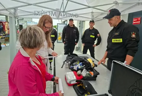 Gmina Mońki szkoli mieszkańców w ramach Krajowego Treningu Reagowania Akademii OLiOC
