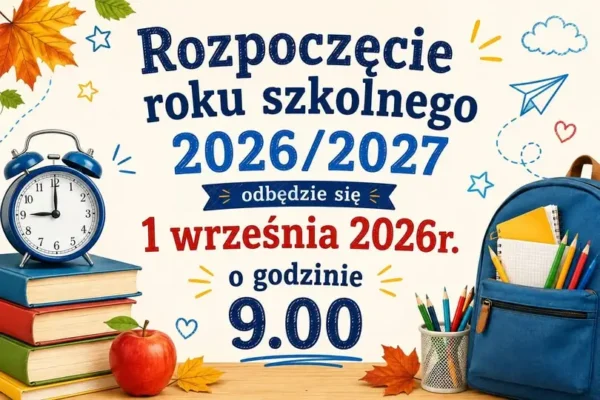Rozpoczęcie roku szkolnego w Jaswiłach – informacje już w poniedziałek