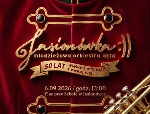 50-lecie Młodzieżowej Orkiestry Dętej z Jasionówki – jubileuszowy koncert i odsłonięcie muralu