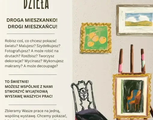 Stwórzmy razem wyjątkową wystawę! Biblioteka w Krypnie zaprasza do dzielenia się talentami