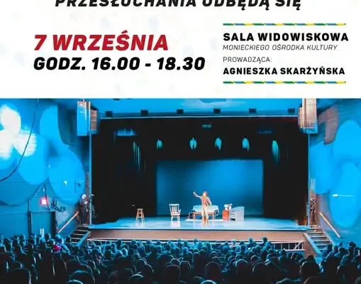 Nabór do Dziecięco-Młodzieżowego Koła Teatralnego w Mońkach