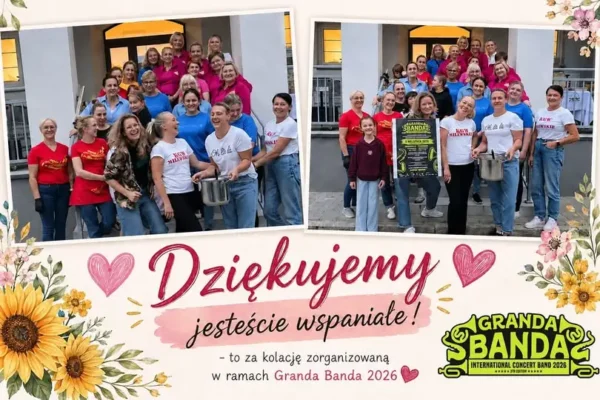 Podziękowania dla Kół Gospodyń Wiejskich za kolację podczas GRANDA BANDA 2026