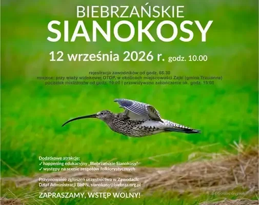 Biebrzańskie Sianokosy 2026 – XXI Mistrzostwa Świata w Koszeniu Bagiennych Łąk