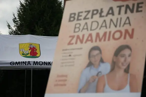 Mońki: akcja #BadajŁatki po raz kolejny promowała profilaktykę zdrowotną