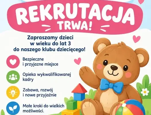 Nowy klub dziecięcy IOLANDY w Trzciannem – rusza od 1 października 2026