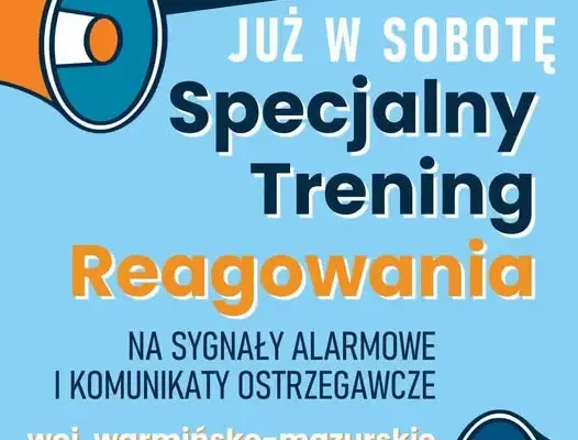 Trening reagowania na sygnały alarmowe w Gminie Jaświły