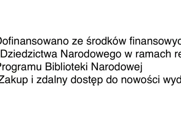Biblioteka w Jaświłach z dofinansowaniem na nowości wydawnicze