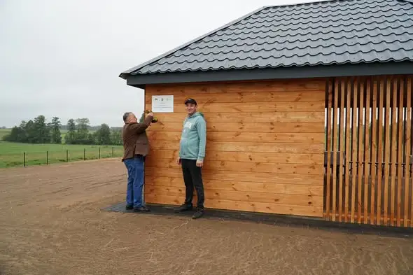 Jaski: nowa altana i utwardzony plac dla mieszkańców