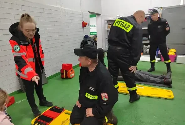 Ośmiu druhów z OSP Mońki zdobyło tytuł Ratownika po kursie KPP