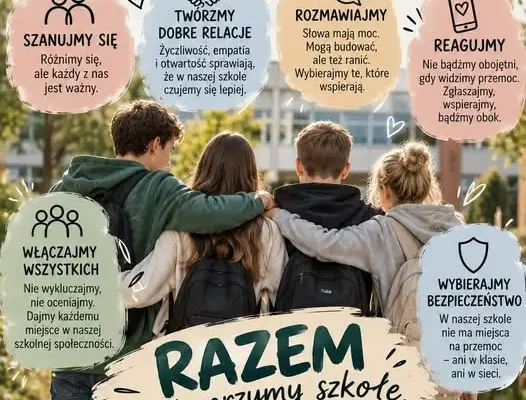 Tydzień Przeciwdziałania Przemocy Rówieśniczej – szkoła apeluje o reakcję