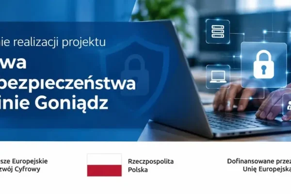 Gmina Goniądz zakończyła projekt cyberbezpieczeństwa. Urząd ma nowy agregat prądotwórczy