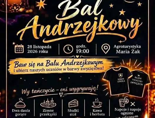 Andrzejkowy Bal Charytatywny – zatańcz i wesprzyj uczniów