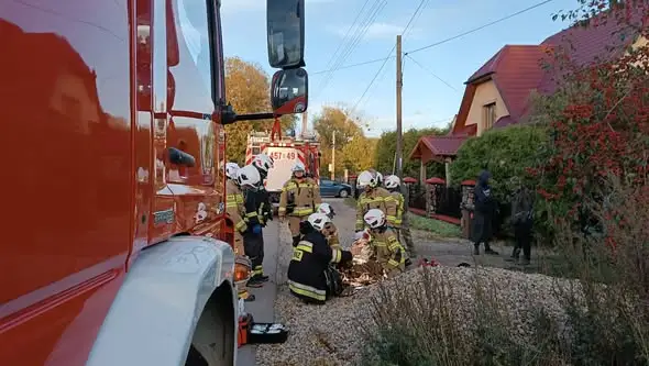 Mikicin: Ranny mężczyzna wymagał pilnej pomocy po upadku