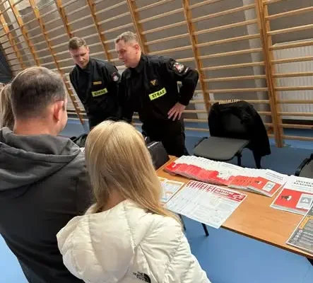Krajowy Trening Rodzinny w powiecie monieckim – policja uczyła zasad 4U