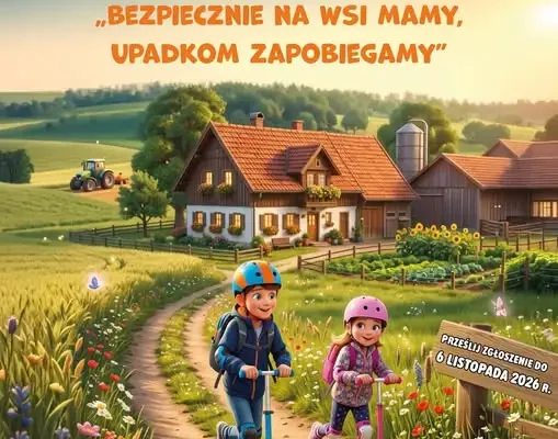 Konkurs KRUS: hulajnoga i kask dla dzieci ze wsi – zgłoszenia do 6 listopada