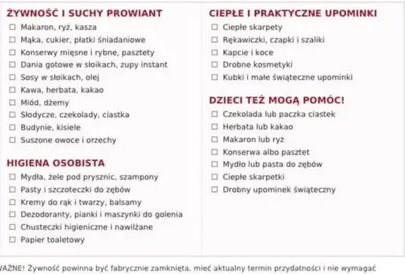 „Paczka dla Seniora” w Jasionówce – GOKSiT zachęca do udziału w świątecznej zbiórce