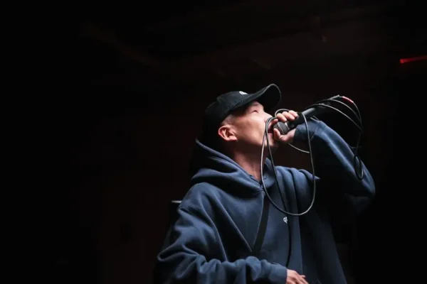 Kacper Ogryzko najlepszy w kategorii Debiut do lat 17 na Mońki HipHop Cypher